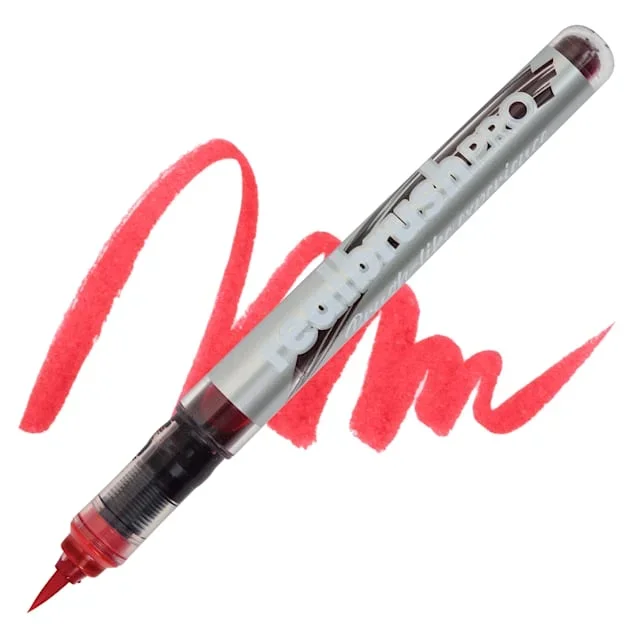 Karin Realbrush Pro Marker – Red, 4 mm, Brush Tip