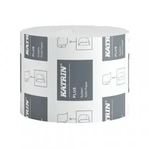 Katrin Plus System Toilet Paper 800 White (Pack of 36) 66940