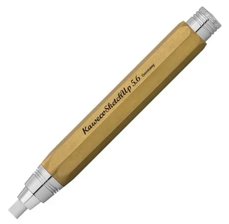 Kaweco Brass Raw Sketch UP Corrector Eraser