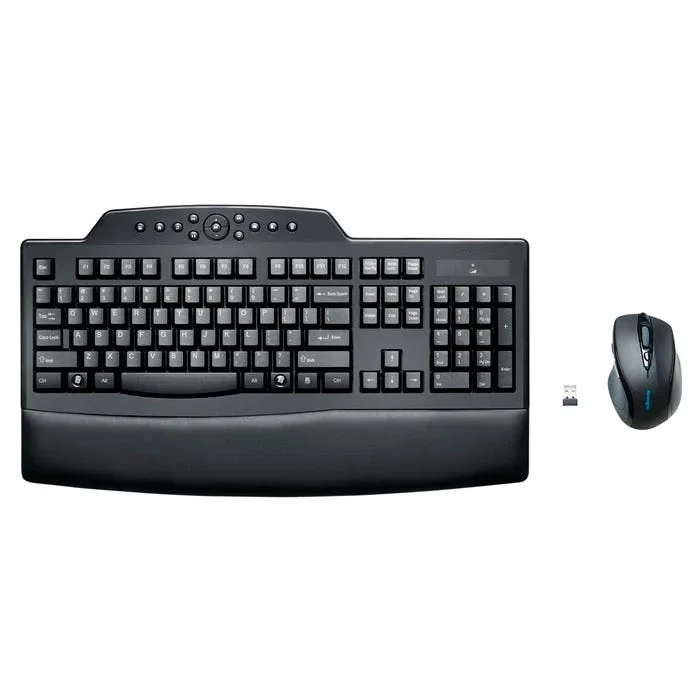 Kensington Pro Fit Wireless Keyboard and Mouse, Black