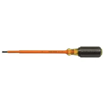 Klein Tools® Insulated 3/16” Cabinet-Tip Screwdriver