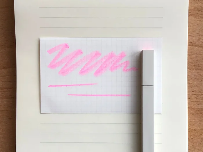 Kokuyo PASTA Soft Marker – Fluorescent Pink