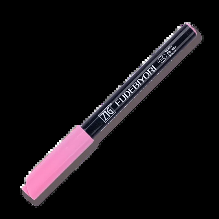 Kuretake Zig Fudebiyori Brush Pen – Peach Pink 202