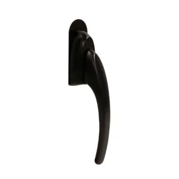 Larson Black Lift Lever Euro Latch