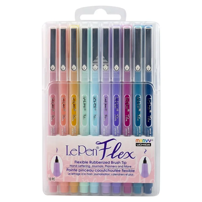 LE PEN FLEX 10 PIECE PASTEL SET