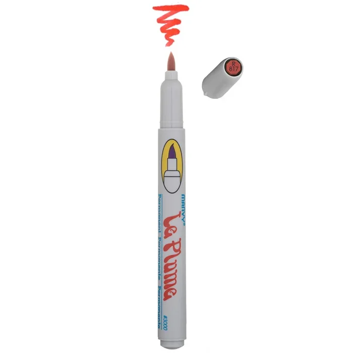 LE PLUME PERMANENT MARKERS – REDS