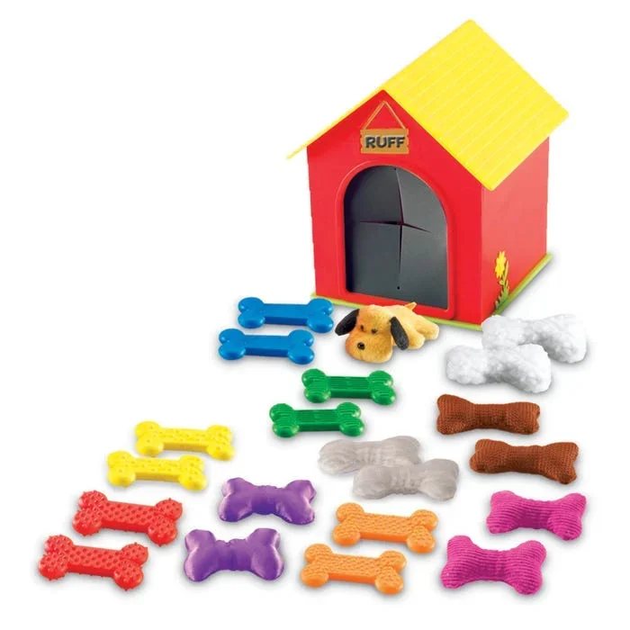 Learning Resources Ruff’s House Teaching Tactile Set, 22 Pieces