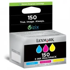 Lexmark 150 (Black and Tri-colour) Ink Cartridges High Yield Return Programme