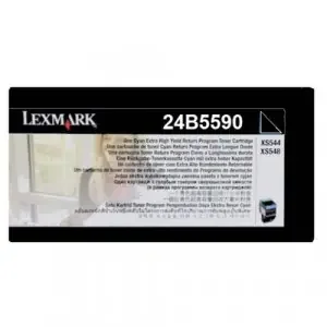 Lexmark 24B5590 Toner Cartridge Black Return Program, 6.000 Pages For Lexmark XS 544 24B5590
