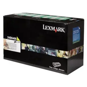 Lexmark 24B6466 (Yield 20,000 Pages) Yellow Toner Cartridge