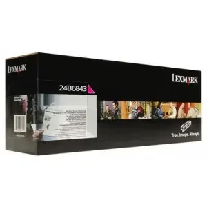 Lexmark 24B6843 Toner-Kit Magenta, 30.000 Pages Iso/Iec 19798 For Lexmark C 9235 24B6843