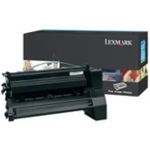 Lexmark Black Print Cartridge (Yield 6,000 Pages) for C780, C782