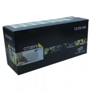 Lexmark C772 Yellow Extra High Yield Return Program Print Cartridge (Yield 15,000 Pages)
