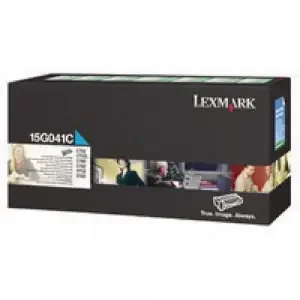 Lexmark Cyan Return Program Print Cartridge (Yield 6,000)