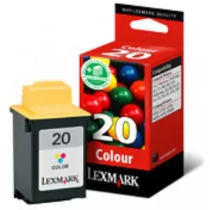 Lexmark No 20 Colour Print Cartridge (Yield 450 Pages)