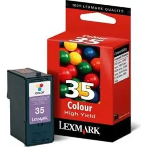 Lexmark No 35 High Yield Colour Print Cartridge
