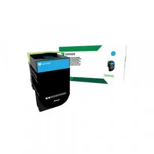 Lexmark Return Program 802XC (Extra High Yield 4,000 Pages) Cyan Toner Cartridge