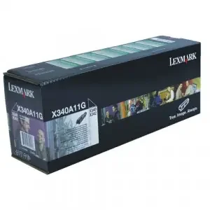 Lexmark Return Program X340 (Yield 2,500 Pages) Black Toner Cartridge