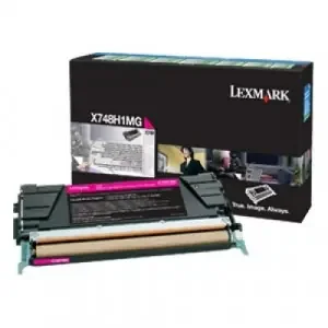 Lexmark Return Program (Yield 10,000 Pages) Magenta Toner Cartridge for X748 Printers