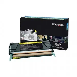 Lexmark Yellow Toner Cartridge 7K pages – C746A1YG