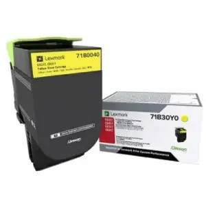 Lexmark (Yield 15,000 Pages) CS827 CX827 Yellow Toner Cartridge
