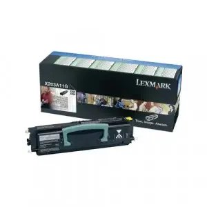 Lexmark (Yield 2,500 Pages) Black Toner Cartridgefor X203/X204 Multifunction Mono Laser Printer