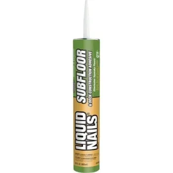 Liquid Nails 28 Oz Subfloor And Deck Construction Adhesive/Solvent, Case Of 12