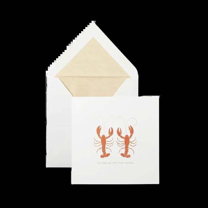 Lobsters Valentine’s Day Card