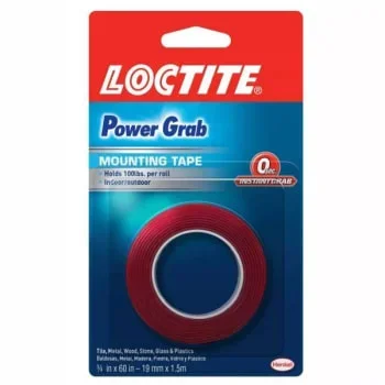 Loctite Power Grab Heavy Duty Mounting Tape, 3/4″ X 60″