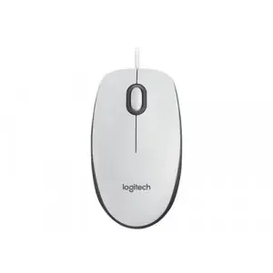 Logitech Mouse M100 White USB 910-006764