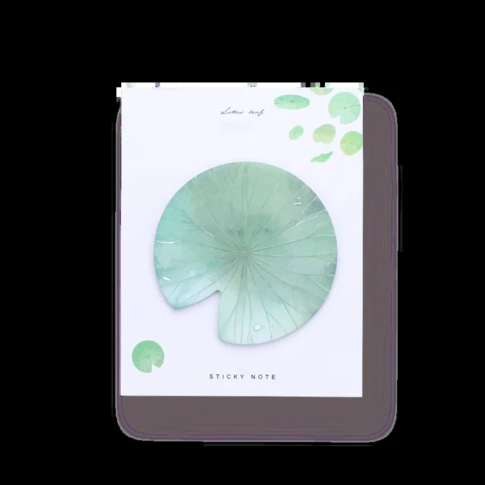 Lotus Leaf Sticky Notes