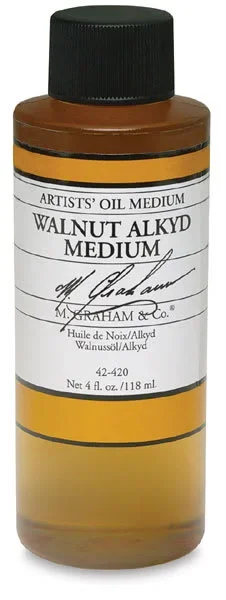 M. Graham Walnut Alkyd Medium