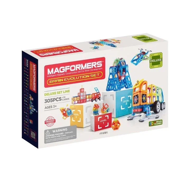 Magformers Brain Evolution Set, 305 Pieces