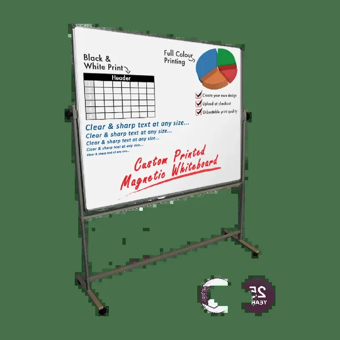 Magnetic Reversible Mobile Whiteboards