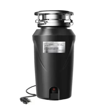Maintenance Warehouse® 1/3 HP Continuous Feed Garbage Disposal Corded With Bio-Shield Odor Protection