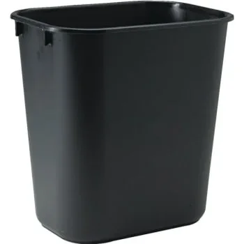Maintenance Warehouse® 13-5/8 Quart Waste Receptacle (3-Pack) (Black)