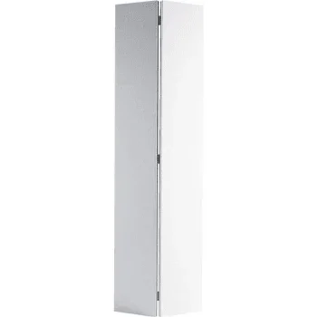 Masonite 30 In. X 80 In. X 1-3/8 In. Primed White Flush Hollow Core Bi-Fold Interior Door