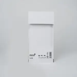 Master In Bubble Mailer A000 White Id-110X160mm 200 Per Box