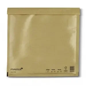 Master In Bubble Mailer F3 Gold Id220x335mm Od240x345mm 100 per Box