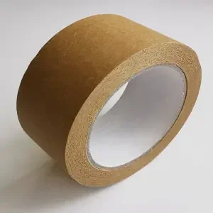 Master In Gummed Paper Tape Brown Gummed Side Out 90Mu 70mmx150M 76mm Core Pack 16