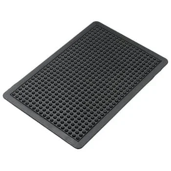 Mat, Inc. Bubble Mat 2’X3′ Beveled Black