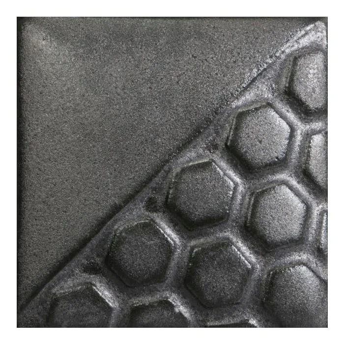 Mayco Elements Glaze, EL-119 Burnished Steel, Opaque, Pint