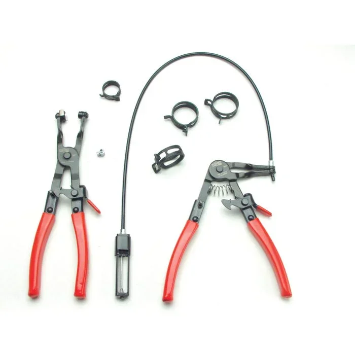 Mayhew 2-Piece Spring Loaded Hose Clamp Plier Set, 3/4 – 21/16 in Dia