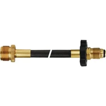 Mec 1/4 In. Thermo Pigtail. Softnose Pol X 1 In. -20 M. Swivel Plastic Handwheel Hose 144 Long