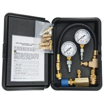 Mec Leak Test Kit W/ Schrader Valves