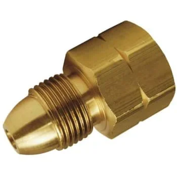Mec M Pol X 1/2 In. FNPT Single Piece Adapter Brass