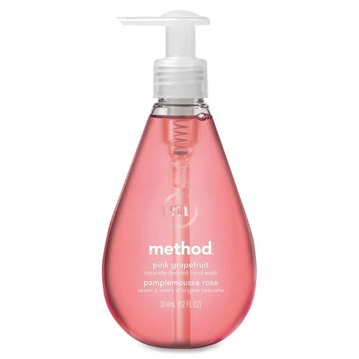 Method Pink Grapefruit Gel Hand Wash, 12 oz