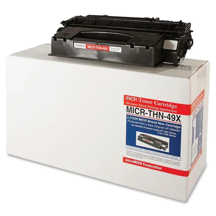 MicroMICR Toner Cartridge, Alternative for HP Laserjet 1320/3390 Series, Black