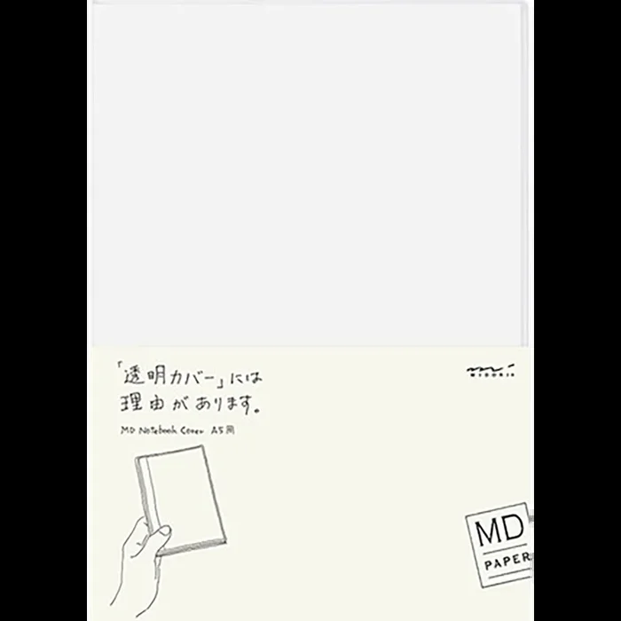 Midori MD Notebook Cover – Clear – A5