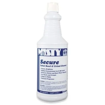 Misty 32 Oz. Secure Toilet Bowl Cleaner (12-Carton)